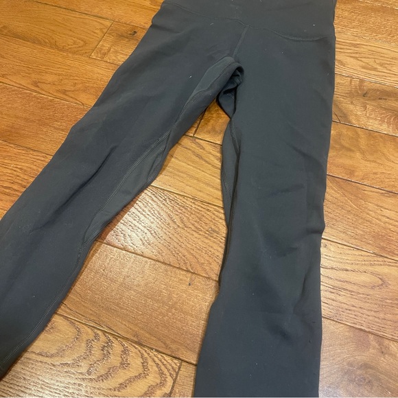 - Lululemon Align Slate Grey High-Waisted Leggings, Size 0, 21” - Picture 3 of 9